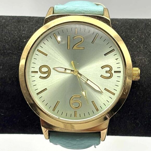 Gold & Blue Men's Watch - Picture 1 of 4